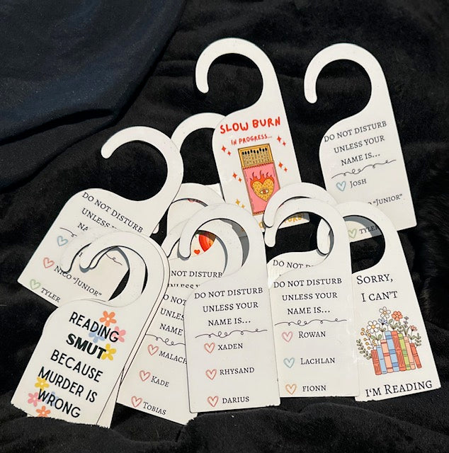 Bookish Door Hangers
