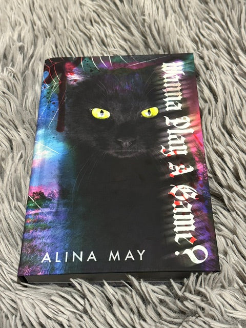 Wanna Play A Game? by Alina May (Hardcover-Sprayed)
